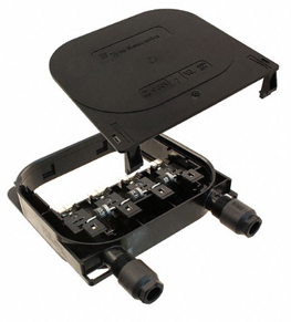 TE Connectivity’s SOLARLOK A99646-ND Panel Mount Junction Box TE Connectivity’s SOLARLOK A99646-ND